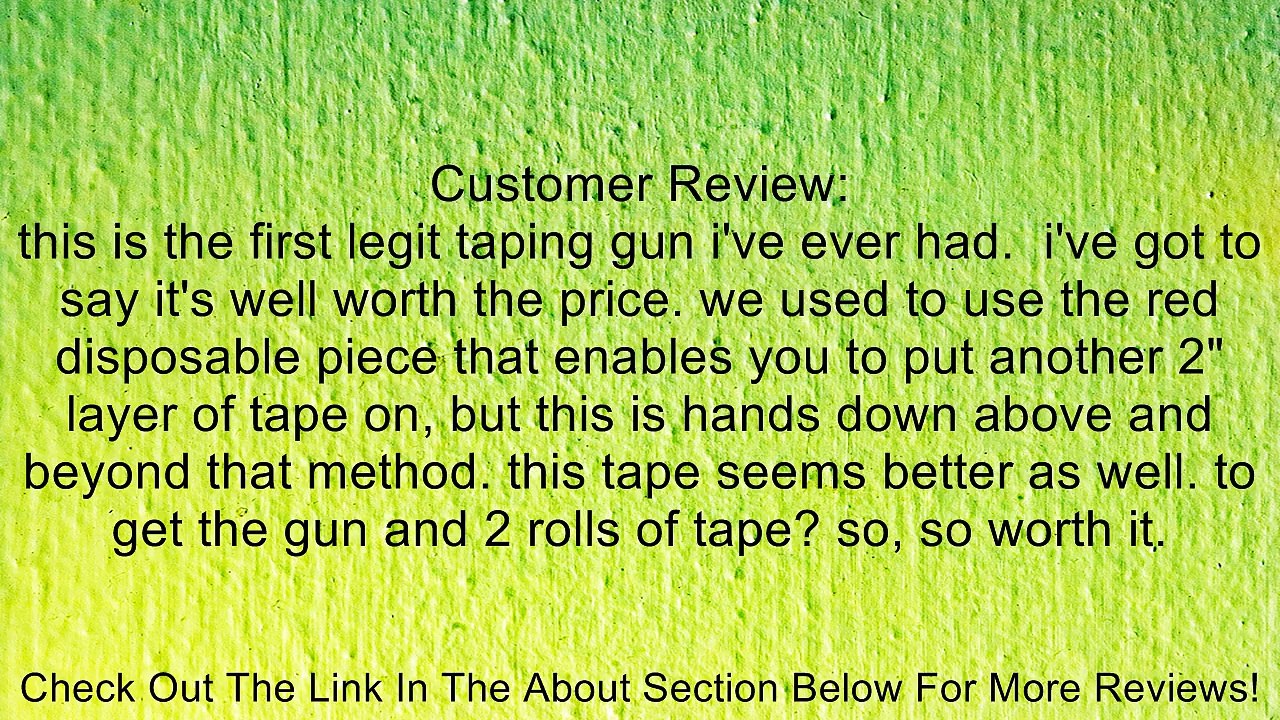 Scotch Commercial Grade Shipping Tape, 2 Rolls of Tape, 1 Dispenser (3750-2-ST) Review