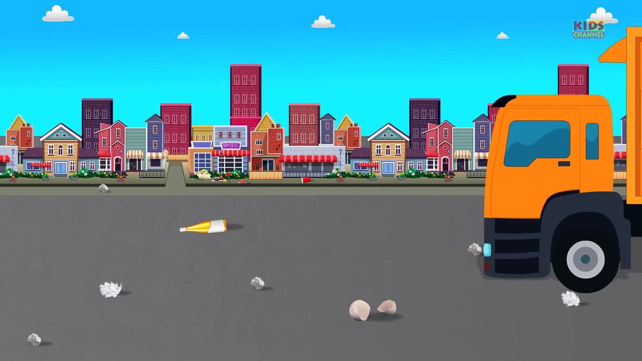 Kids Channel Garbage Truck