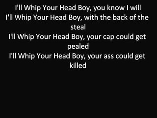50cent ft. Young Buck- I'll Whip Your Head Boy (LYRICS)(1)