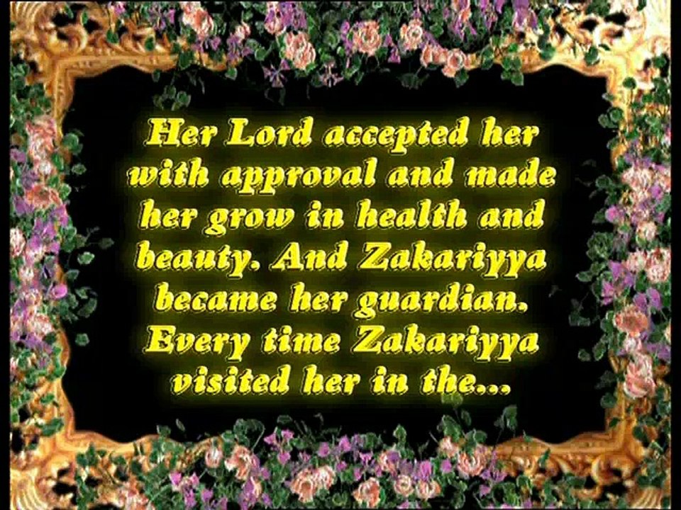 Mary the Virgin(Maryam) in Quran!!!