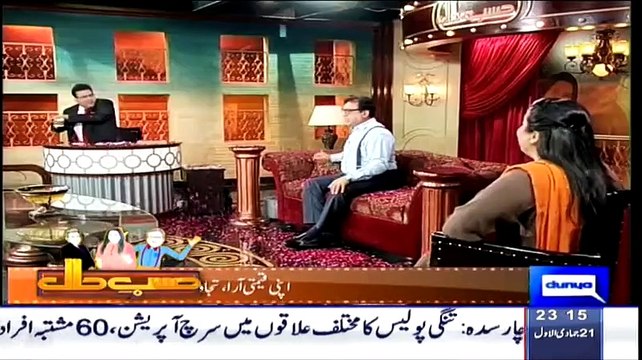 Hasb e Haal – 12th March 2015 Azizi As King Hasbehaal 12-March-2015