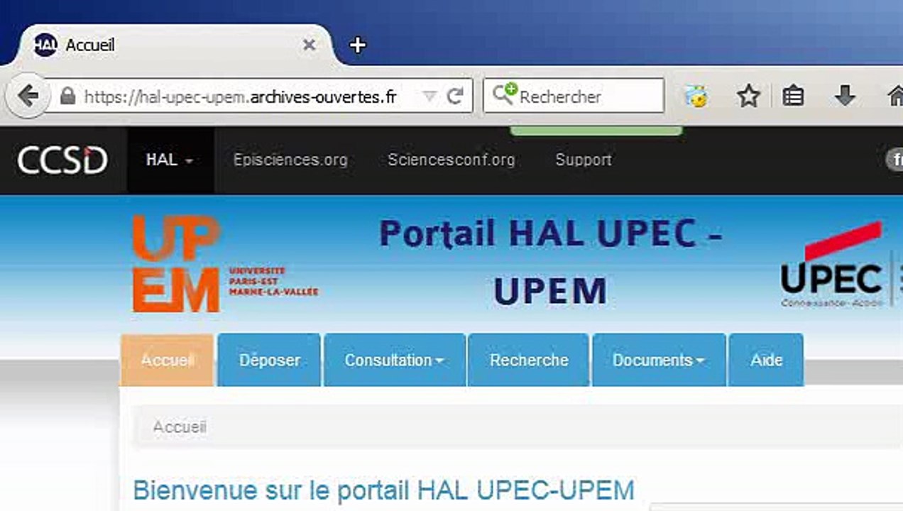 Créer son IdHAL et son CV HAL avec HAL v3