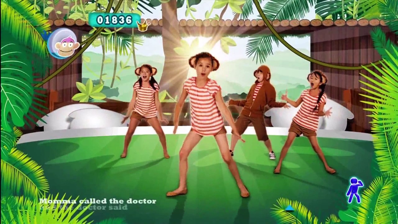 Just Dance Kids 2 Five Little Monkeys