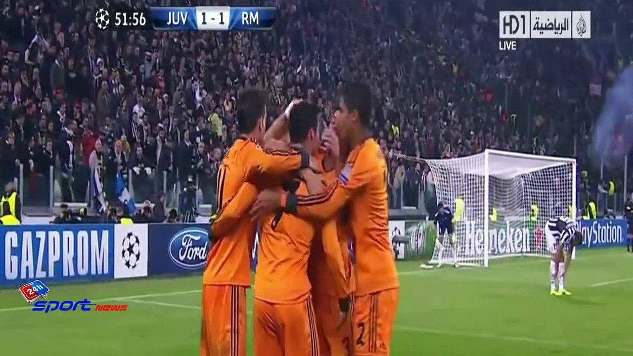 اهداف مباراة يوفنتوس 2-2 ريال مدريد دوري أبطال...
