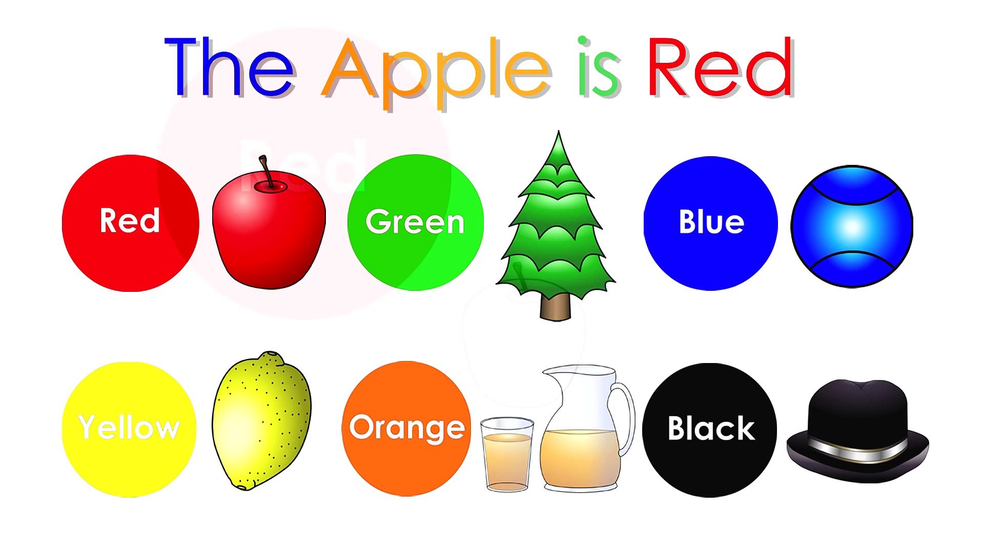The apple am little. Цвета на английском для детей. Учить цвета на английском для детей. Английские для детей Учим свет. Цвета по английскому для детей.