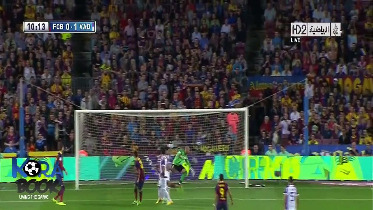 أهداف مباراة برشلونة 4-1 بلد الوليد [5 10 2013] حفيظ دراجي [HD]