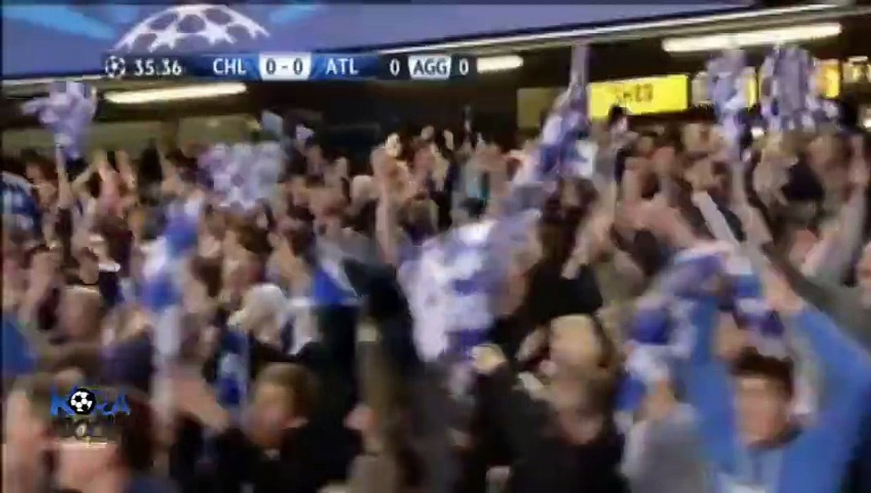 أهداف مباراة تشيلسي 1-3 أتلتيكو مدريد [30 4 2014] رؤوف خليف [HD]