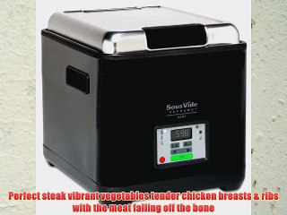 SousVide SVD-00101 Supreme Demi Water Oven Black
