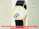 ETT Eco Tech Time Damen-Armbanduhr XS Motion Drive Analog Automatik Leder ELS-40130-41L