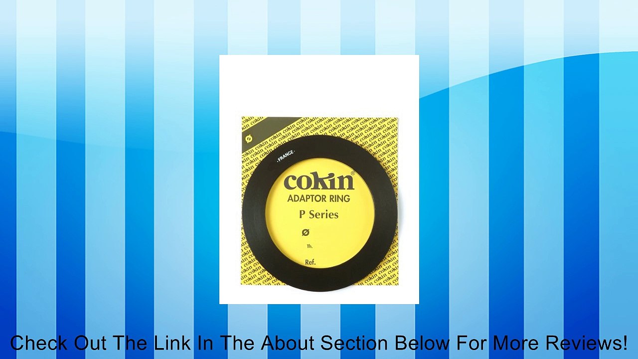 Cokin CP462 P-Series 62mm Lens Adapter Ring Review