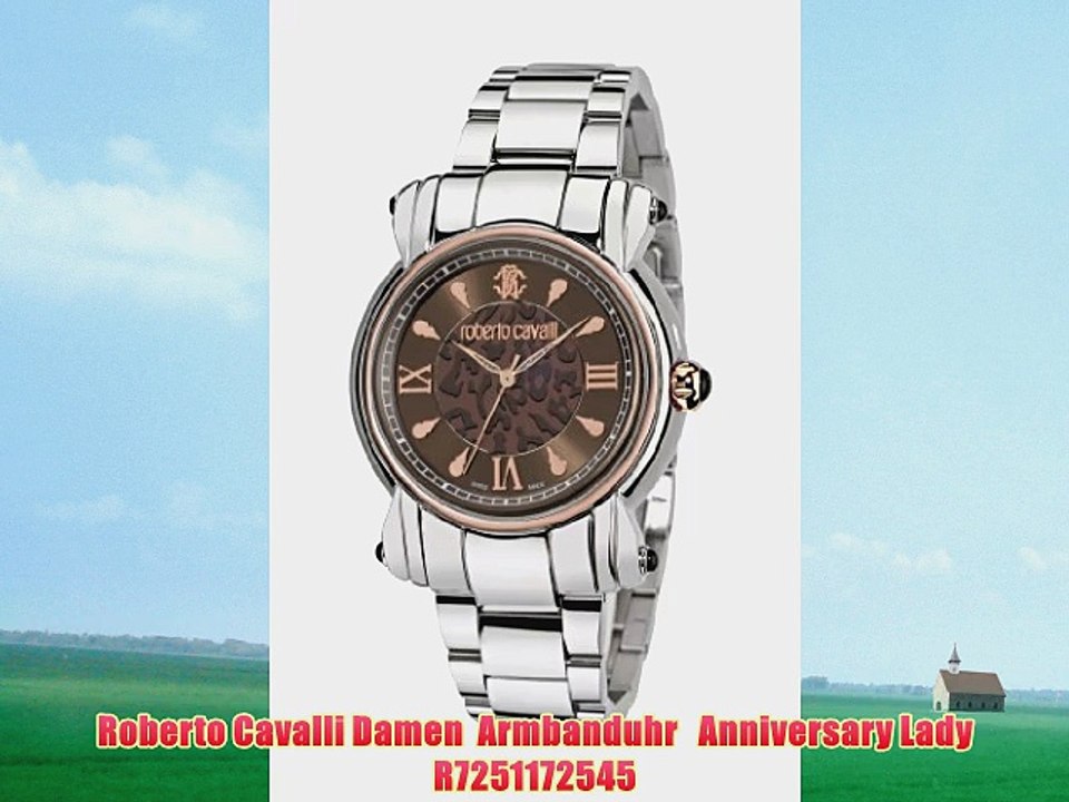 Roberto Cavalli Damen  Armbanduhr   Anniversary Lady R7251172545