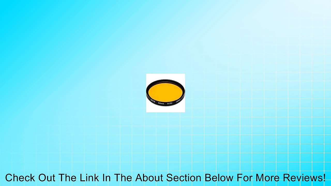 Hoya 52mm G Orange HMC Lens Filter Review