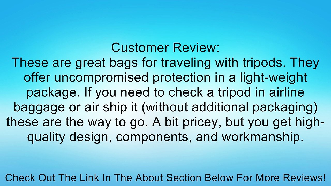 Tenba 634-508 TTP34 Car Case TriPak (Black/Blue) Review