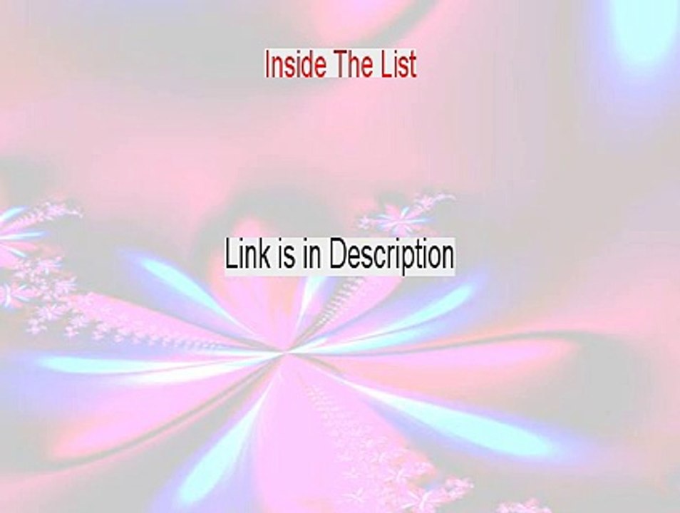 Inside The List Reviewed - Watch this