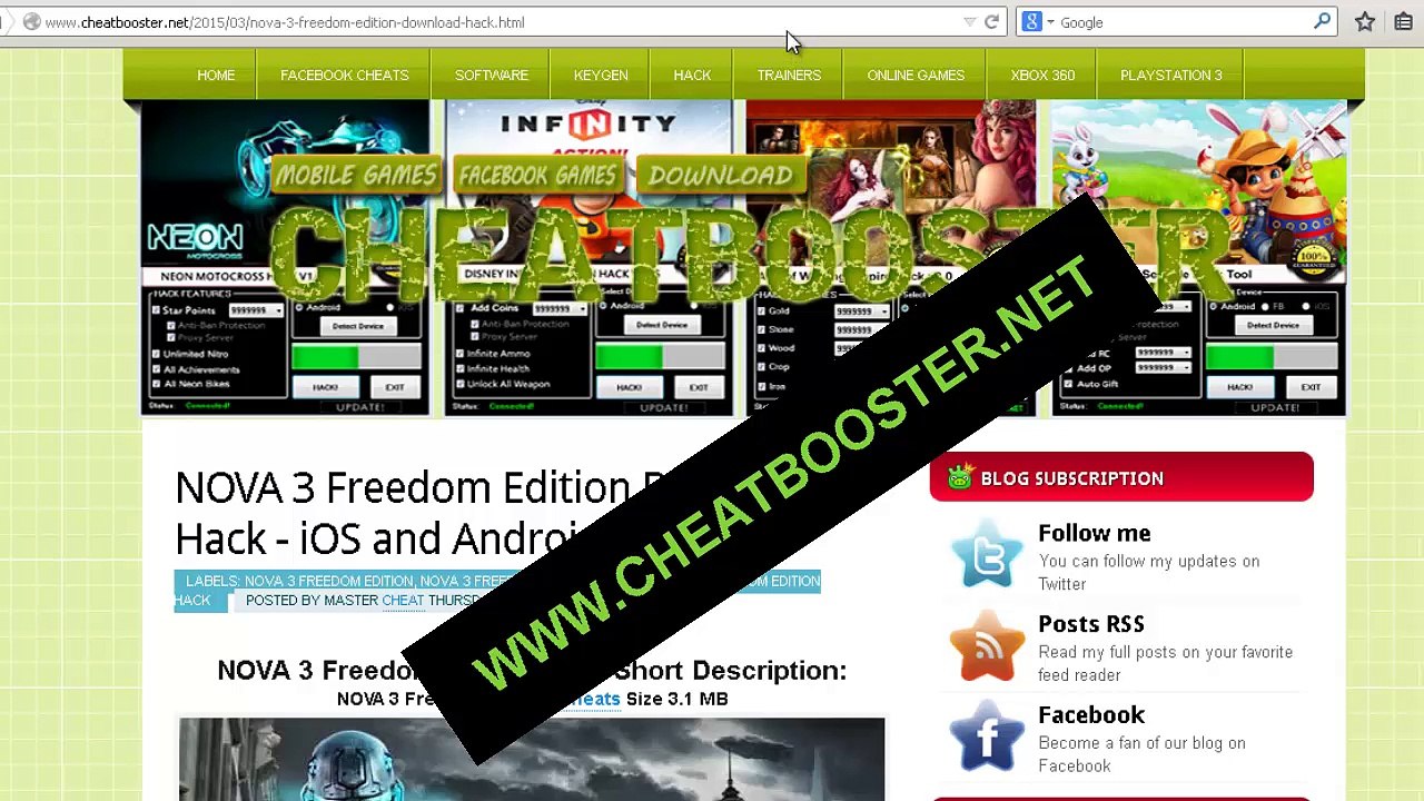 NOVA 3 Freedom Edition Hack