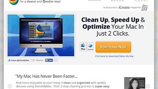 Detox My Mac Clean Up and Speed Up Your Mac! Review