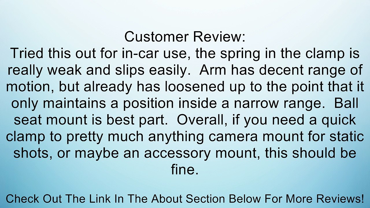 Sunpak ClampPod Pro Review