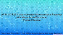 JWIN JX-R26 Voice-Activated Microcassette Recorder with Microphone/Earphone Review