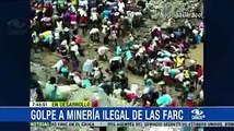 FARC y minería ilegal- así ‘permiten’ a campesinos sacar algunas chispas de oro