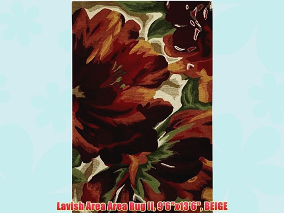 Lavish Area Area Rug Ii 9'6x13'6 BEIGE