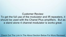 CHANNEL PLUS 5545 Quad Channel A/V Modulator with I/R Output (CHANNEL PLUS 5545) Review