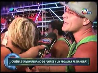 Combate: Conoce quién es el admirador de Alejandra Baigorria