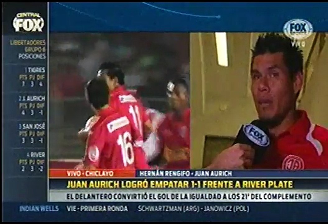 Juan Aurich: Hernán Rengifo habló de River Plat...