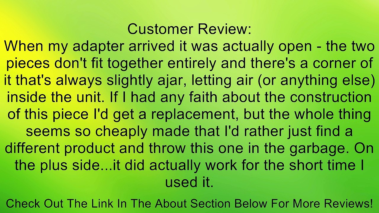 INNOVATIONS 7-38012-24010-6 NES AC Adapter (Discontinued by Manufacturer) Review