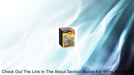 Memorex Standard DVD Cases - 10 Pack Review