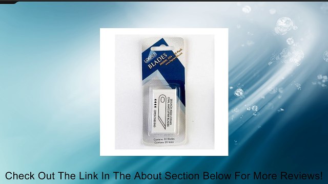 Logan Graphics Replacement Cutting Blades, Model #324, Pack of 20. Review