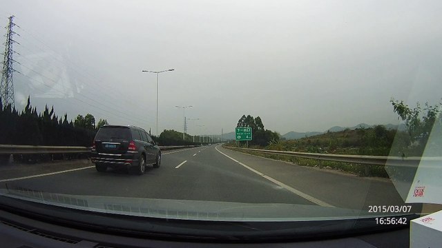 Blackview G98 1296P with Ambarella A7LA70 1080P Full HD Test Video Shenzhen DOME