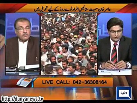 Nuqta-e-Nazar (27 MQM Workers Arrested In Nine Zero Raid Presented In ATC) – 12th March 2015