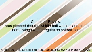 White 12-inch Perforated Poly Ball Review