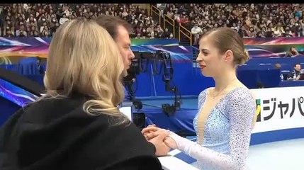 カロリーナ・コストナー WC2014-SP（会場音）