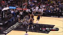 LeBron James Block Tony Parker - Cavaliers vs Spurs - March 12, 2015 - NBA Season 2014-15