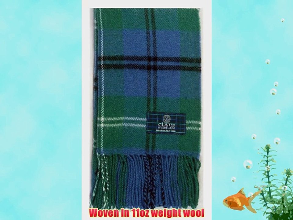 Scottish Melville Ancient Tartan Clan Scarf Gift