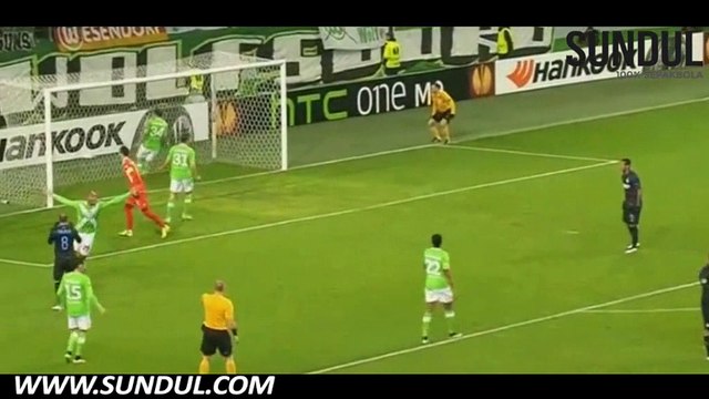Europa League | Wolfsburg 3-1 Internazionale | Video bola, berita bola, cuplikan gol