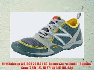 New Balance WO10GR 201821-50 Damen Sportschuhe - Running Grau (GREY 12) EU 37 (UK 4.5) (US