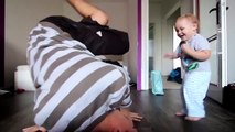 Cute Baby Hip Hop Dance With His Father - Oh My God Facts!