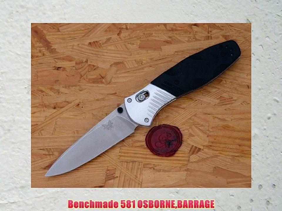 Benchmade 581 OSBORNEBARRAGE