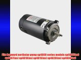 Hayward SPX1610Z1MNS Maxrate Motor Replacement for Hayward Northstar Pumps 1-1/2-HP