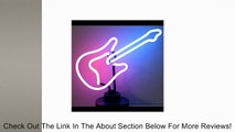 Guitar Neon Sculpture (Pink/Blue Neon) (12