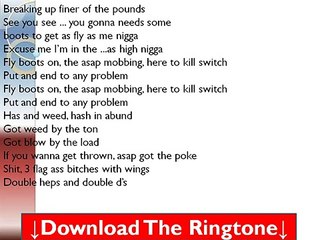 A$AP Rocky - Bath Salt Lyrics