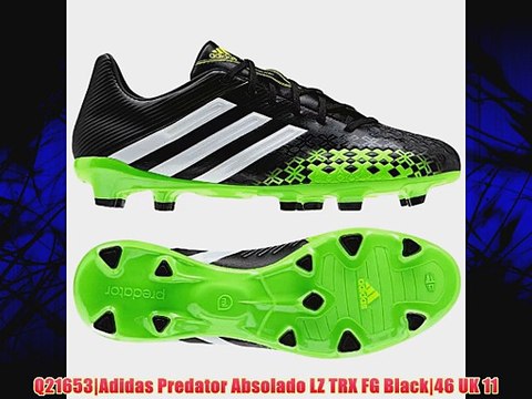 Q21653|Adidas Predator Absolado LZ TRX FG Black|46 UK 11