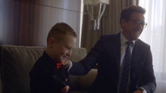 Robert Downey Jr. delivers real robotic arm to awesome little kid