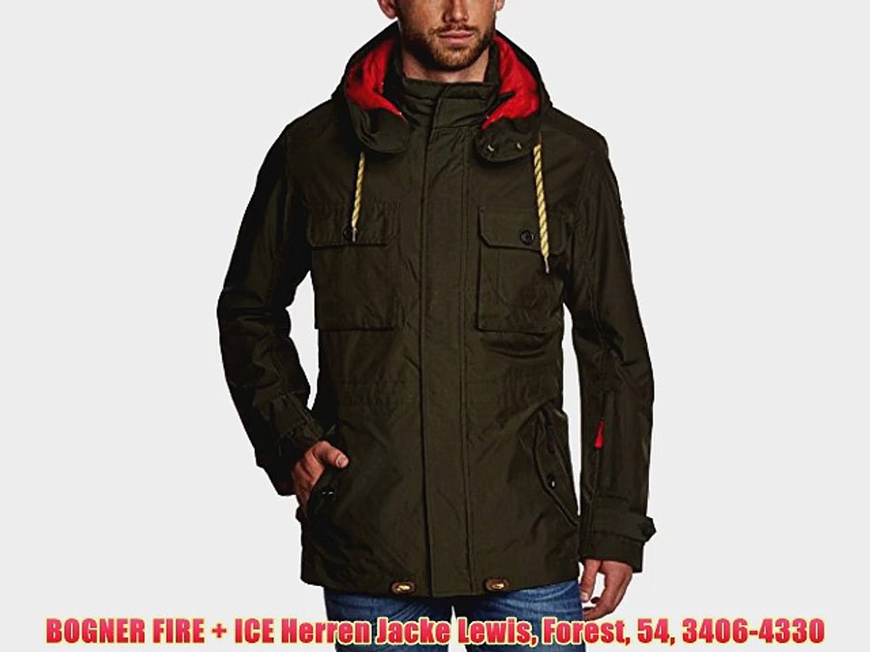 BOGNER FIRE   ICE Herren Jacke Lewis Forest 54 3406-4330