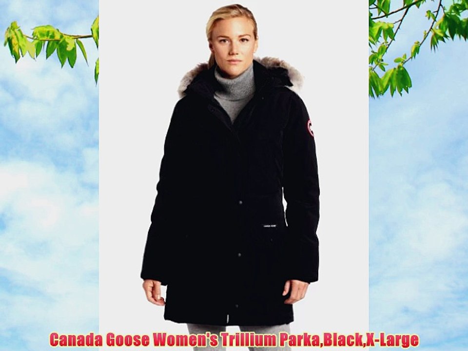 Canada Goose Women's Trillium ParkaBlackX-Large