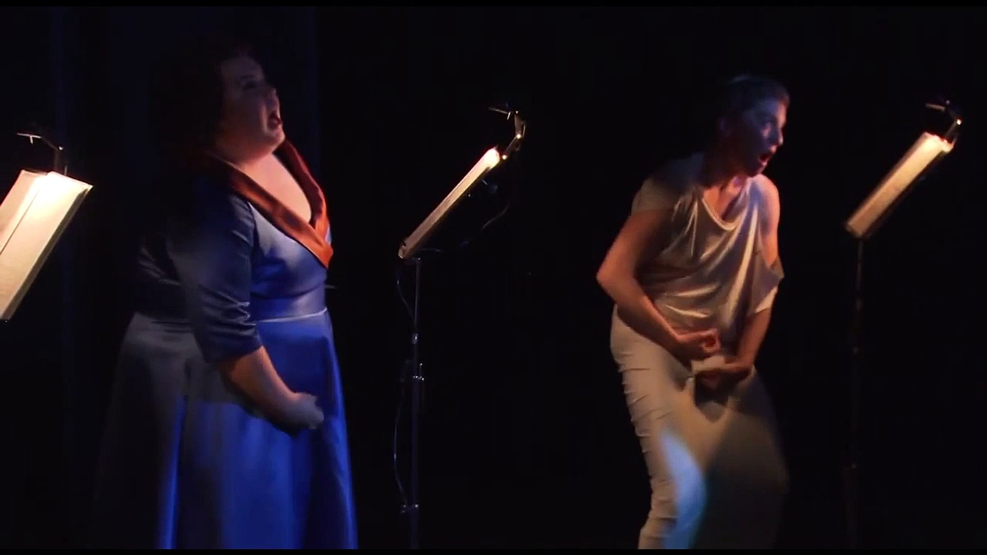 10 minutes of feminists jerking off on stage