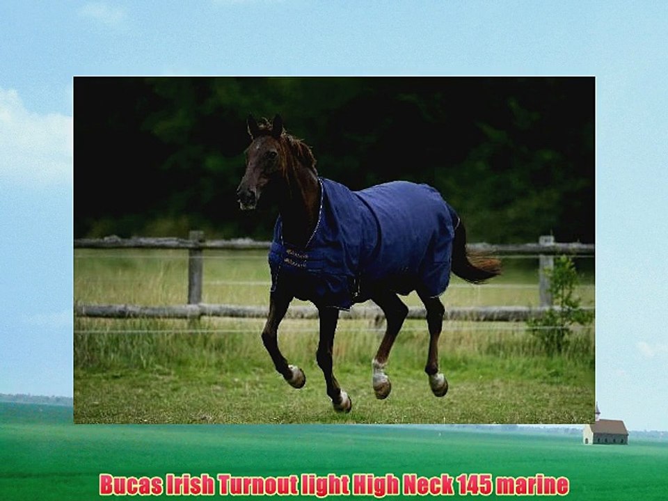 Bucas Irish Turnout light High Neck 145 marine
