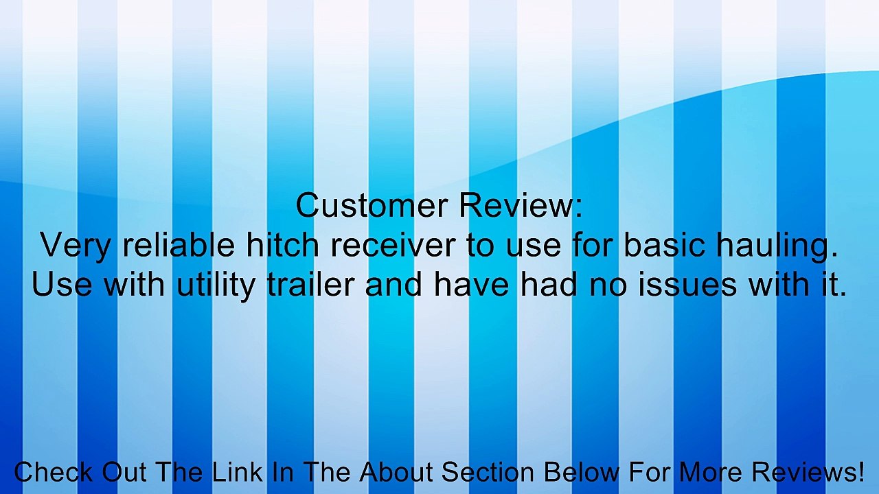 Buyers Products RM62516 Receiver Mount Pintle with2.3125" Ball - 6 Ton Capacity Review